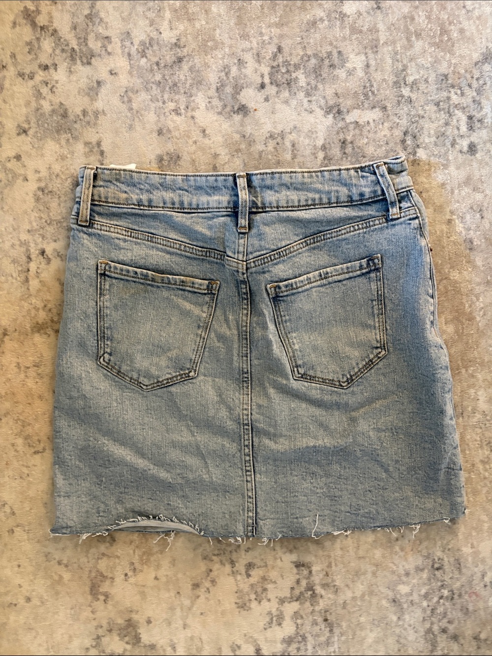 Old Navy Light Blue Denim Mini Skirt - Picture 3 of 3